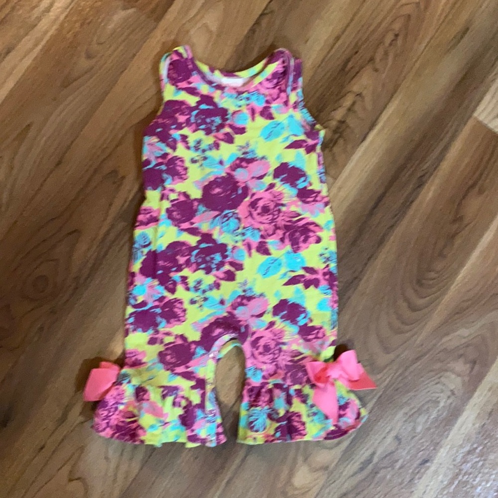 Ricrac & ruffles romper